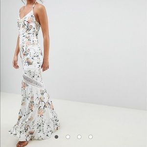 asos floral maxi dress